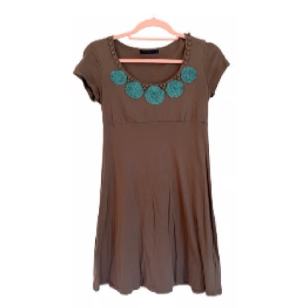 Boden midi dress with appliqué detail